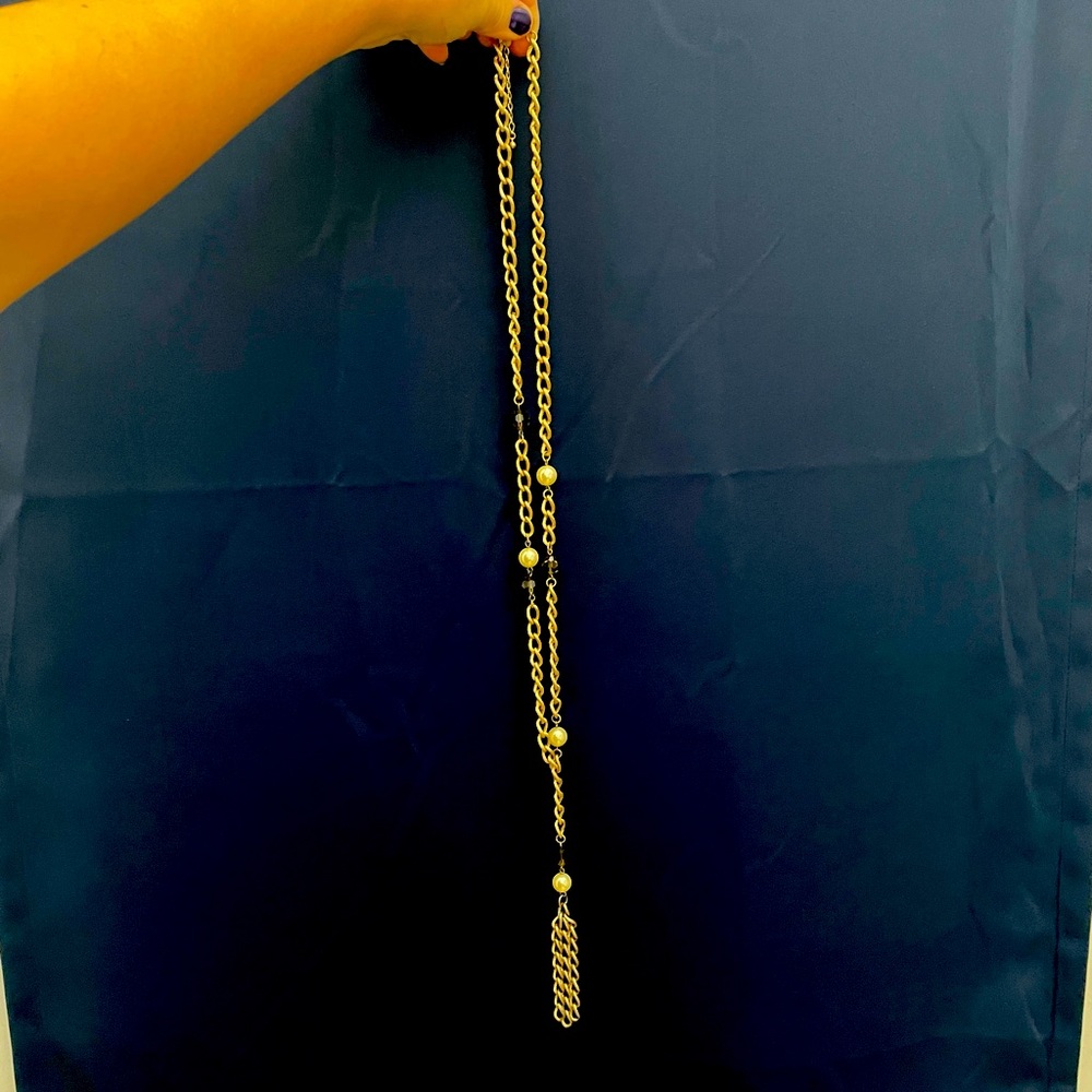 Lia Sophia 20” Long Y Necklace